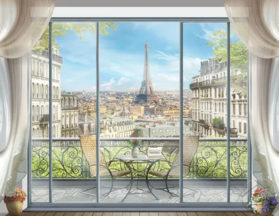 Париж из окна - 65 фото