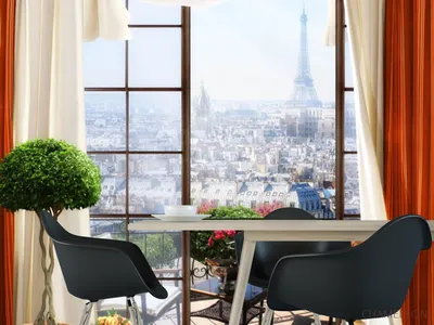 Красивый городской пейзаж Парижа из окна воздушных судов Стоковое Фото -  изображение насчитывающей дело, эйфель: 190392938