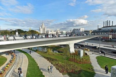 Парк на берегу Москвы-реки по проекту бюро Wowhaus