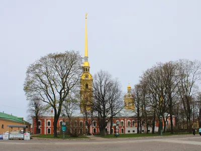 Санкт-Петербург Петропавловская крепость Собор Петра и Павла Царские врата  Фотография