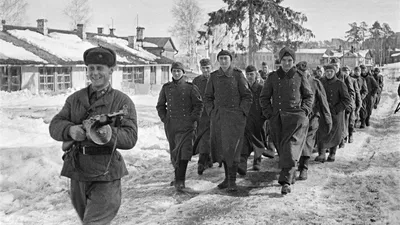 Фотографии: Немцы сдаются в плен апрель-май 1945