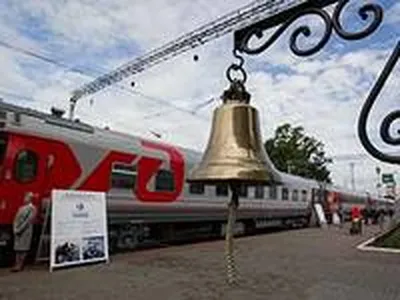 Первый рейс нового международного поезда Swift сообщением Москва - Берлин |  РИА Новости Медиабанк