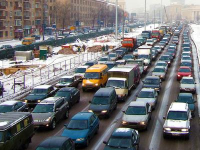 Пробки в Москве - Мослента