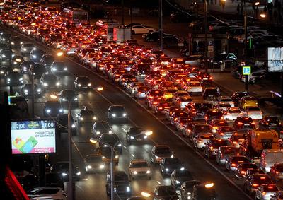 Десять аномальных пробок в Москве - Мослента