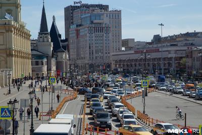Пробки в Москве находятся на уровне 9 баллов — 08.11.2022 — В России на РЕН  ТВ