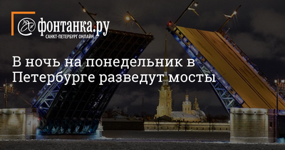 Фотографии знаменитых мостов Санкт-Петербурга, фото мостов Питера