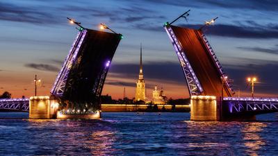 Разводные мосты в Питере: фото, интересные факты, история