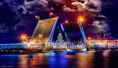Теплоходная экскурсия на развод мостов в Санкт-Петербурге