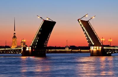 График развода мостов в Санкт-Петербурге 2020