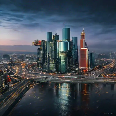 Москва Сити - Фото с высоты птичьего полета, съемка с квадрокоптера -  PilotHub