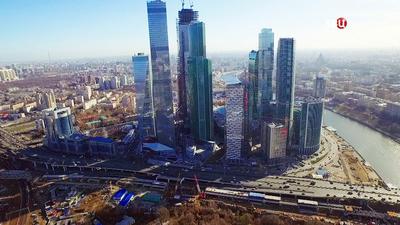Москва с высоты полёта квадрокоптера. Фотограф Станислав Забурдаев