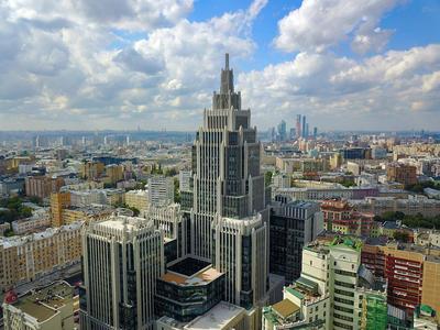 Архитектура Москвы с высоты птичьего полета. Аэросъемка в Москве. | Пикабу