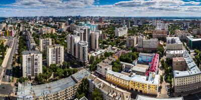 Купить картину С высоты птичьего полета Самара в Москве от художника  Ковалёва Дина