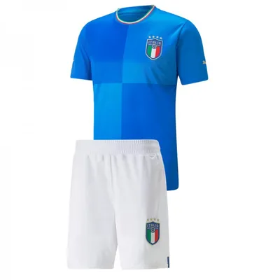 Детская форма сборной Италии Кьеза 14 2021 купить в интернет-магазине  «SOCCERFORMA»