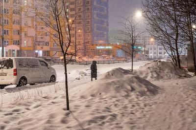 Немного о сегодняшней погоде в Москве. | Пикабу