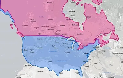 Карты Северной Америки | МЕРКАТОР