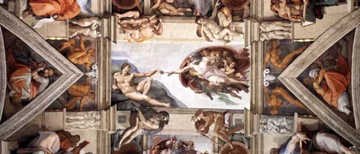 Микеланджело Буонарроти - Потолок Сикстинской капеллы, 1512: Описание  произведения | Артхив