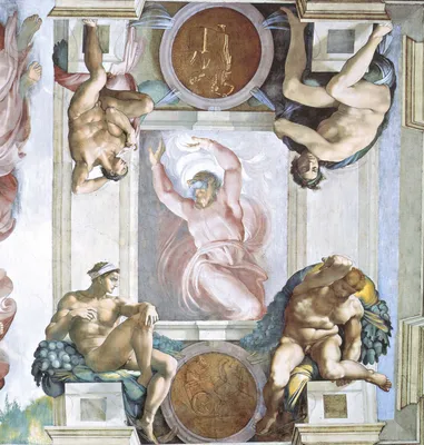 Репродукции Произведений Искусства Интерьер Сикстинской капеллы, 1475 по  Michelangelo Buonarroti (1475-1564, Italy) | ArtsDot.com