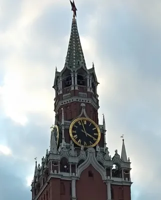 Спасская башня Московского Кремля Стоковое Изображение - изображение  насчитывающей старо, городск: 159556585