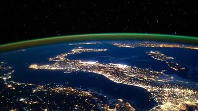 США от космоса иллюстрация штока. иллюстрации насчитывающей климат -  72075768