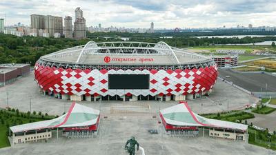 Открытие Арена» – домашний стадион ФК «Спартак» - YouTube