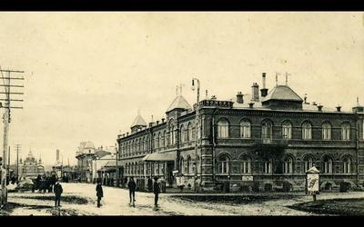 Открытка Челябинск. Железнодорожный вокзал, 1974 год, номер 2452. Проект  \"Старые открытки\"