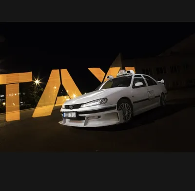 Шашка «Такси Марсель / Taxi Marseille» из фильма ТАКСИ