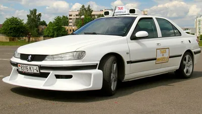 Шашка Taxi Marseille — Peugeot 406, 1,8 л, 2001 года | стайлинг | DRIVE2