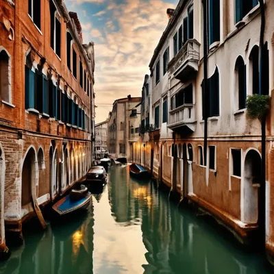 Венеция, Италия Вид снизу …» — создано в Шедевруме