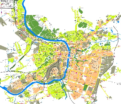 Карта Витебска, карта Витебска с улицами, скачать карту Витебска