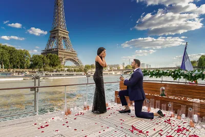 Paris - Tour Eiffel - Couple | Романтика в париже, Путешествие в париж,  Романтический париж