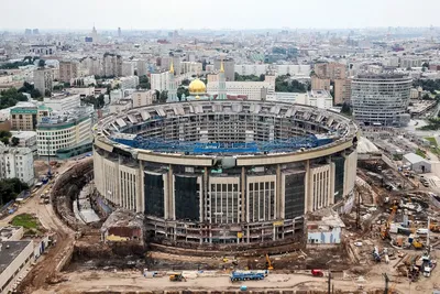 Реконструкция спорткомплекса «Олимпийский» — Комплекс градостроительной  политики и строительства города Москвы