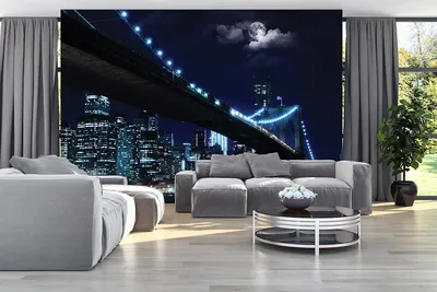 Фотообои beibehang на заказ, 3D обои, Нью-Йорк мост, европейский и  американский городской пейзаж, черно-белый пейзаж, настенный фон |  AliExpress
