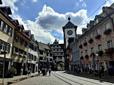 Германия. Фрайбург-им-Брайсгау. Freiburg im Breisgau.