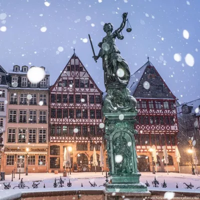 Зима во Франкфурте – DW – 12.01.2021