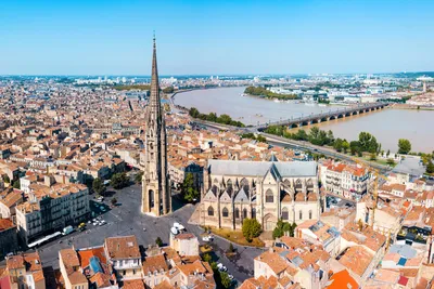 Город Бордо в Франции стоковое изображение. изображение насчитывающей  боросиликата - 95831831