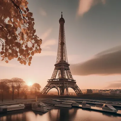 Эйфелева башня, Париж, Франция Стоковое Изображение - изображение  насчитывающей туризм, вертикально: 174551319