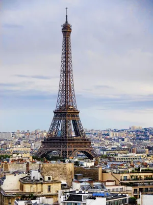 Фотообои Франция Эйфелева башня днем