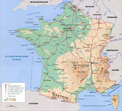 Карта заморских территорий Франции – бывших колоний империи