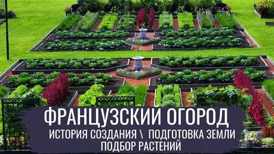 Как сделать французский огород своими руками