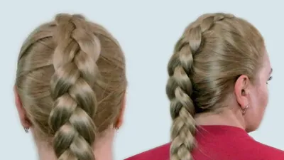 Французская коса наоборот: как заплести модную вывернутую косу - фото,  видео - Новости моды