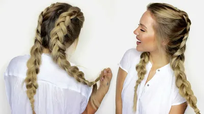 Плетение кос на длинных волосах: 4 вида прически | Fashionable Hairstyles ✓  | Дзен