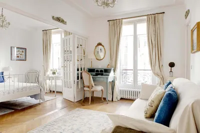 современный французский стиль в интерьере квартиры