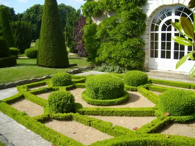 Французские сады Chambord рокируют, Франция Стоковое Изображение -  изображение насчитывающей замки, знатность: 94480047