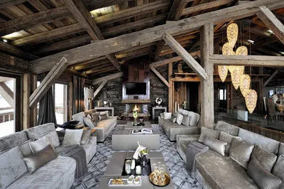 Деревянная гостиница в стиле французского шале от 200м² - Royal wood