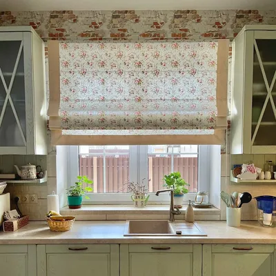 Французские шторы на кухню и в комнату