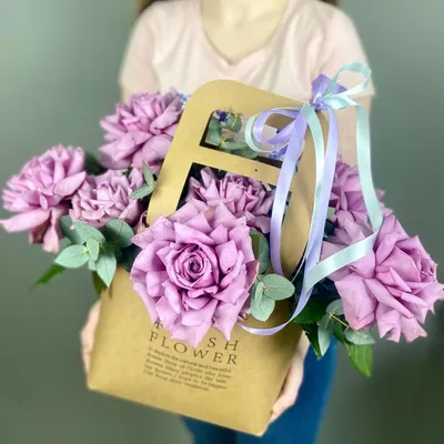 Оранжевые каллы и французские тюльпаны . Цена: 10000 руб в  интернет-магазине Centre-flower.ru