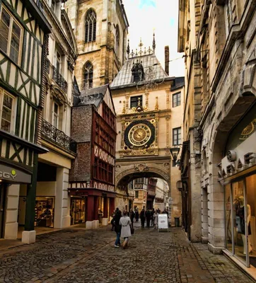 Прекрасные французские улочки - Путешествуем вместе | Rouen france, Rouen,  Places to travel