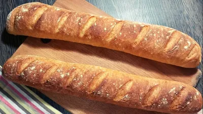 Французский багет (No knead French baguette) - пошаговый рецепт с  фотографиями, Французская кухня, каллорийность 193 ккал, автор: рецепт -вкуса.рф