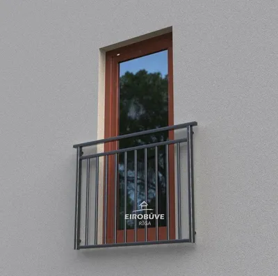 Оконные ограждения французского балкона - описание проекта